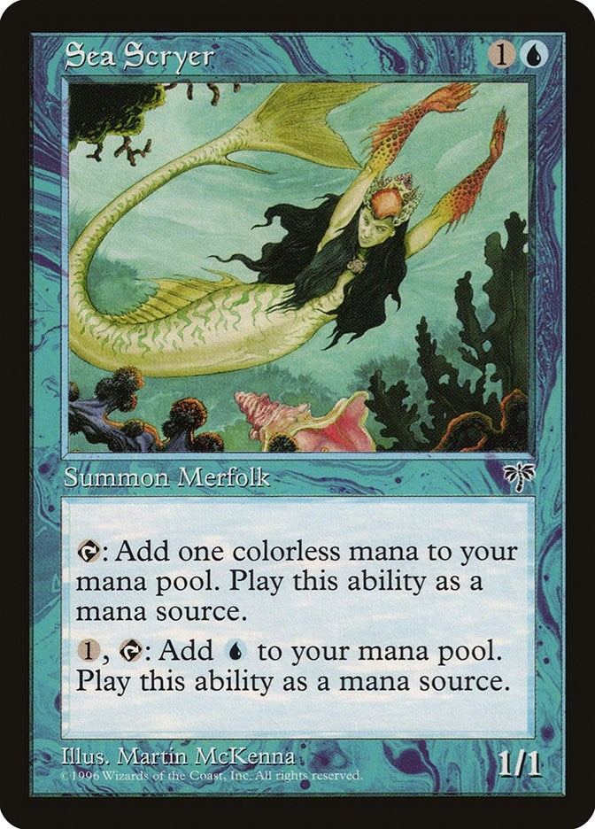 Image for Sea Scryer (Mirage) - Magic: The Gathering