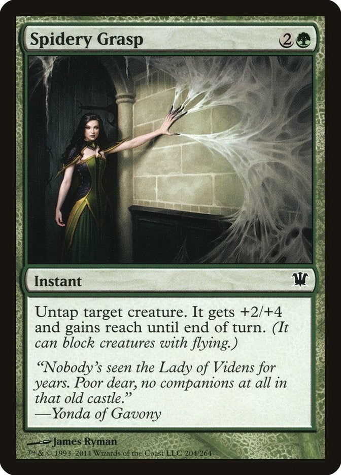 Image for Spidery Grasp (Innistrad) (204) - Magic: The Gathering