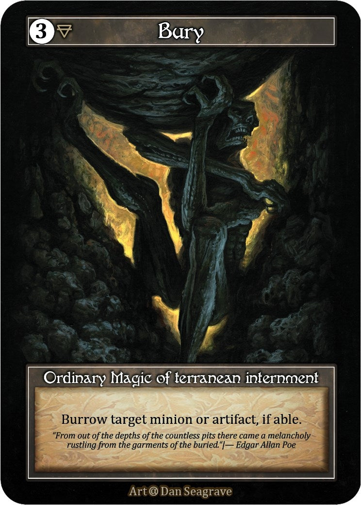 Image for Bury (Foil) (Alpha) - Sorcery: Contested Realm