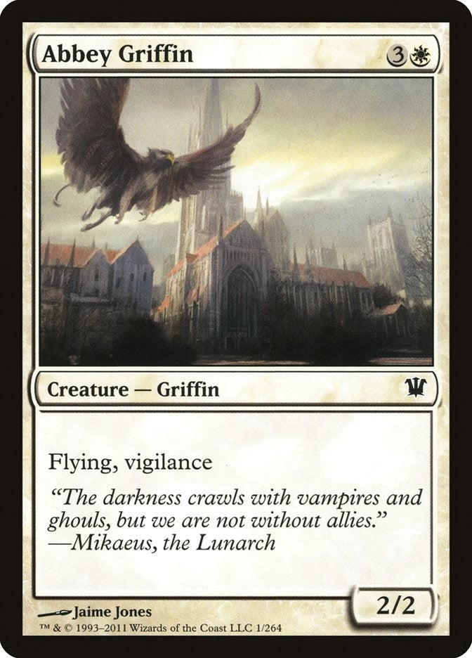 Image for Abbey Griffin (Innistrad) (1) - Magic: The Gathering