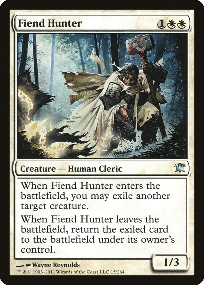 Image for Fiend Hunter (Innistrad) (15) - Magic: The Gathering