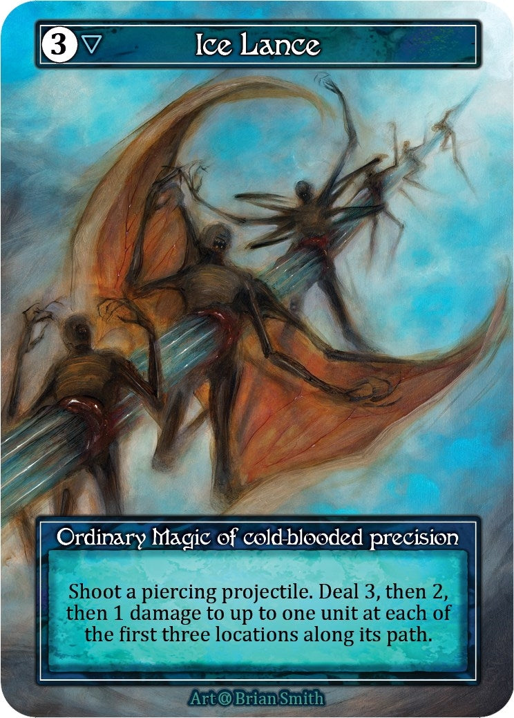 Image for Ice Lance (Foil) (Alpha) - Sorcery: Contested Realm