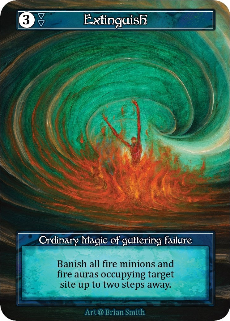 Image for Extinguish (Foil) (Alpha) - Sorcery: Contested Realm