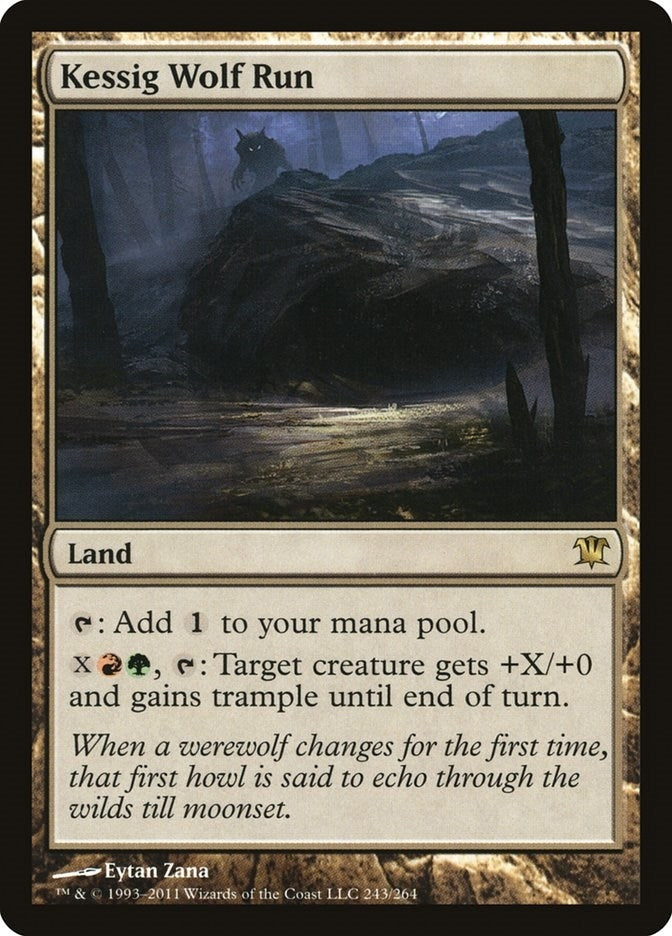 Image for Kessig Wolf Run (Innistrad) (243) - Magic: The Gathering