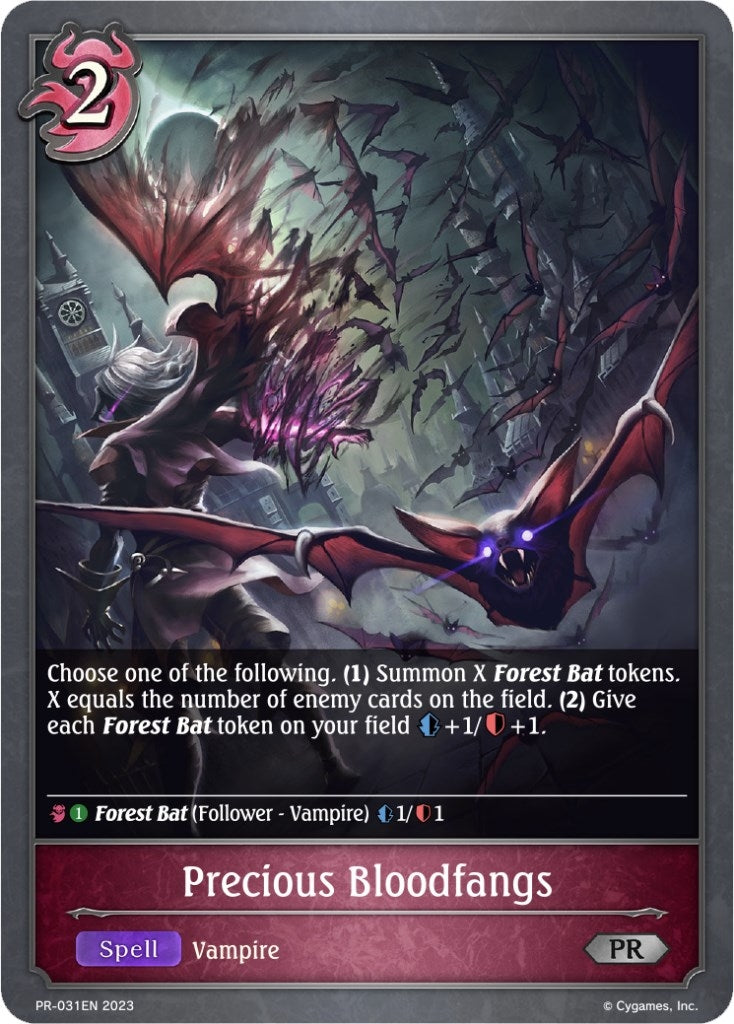 Image for Precious Bloodfangs (Shadowverse: Evolve Promo Cards) (PR-031EN) - Shadowverse: Evolve