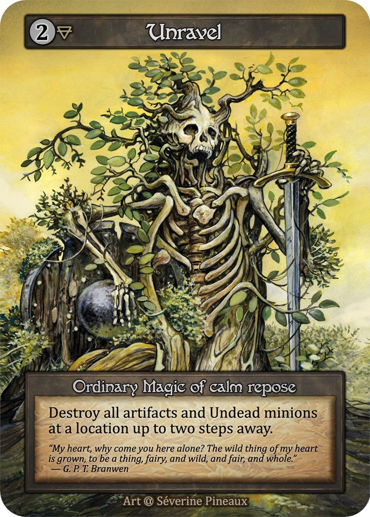 Image for Unravel (Alpha) - Sorcery: Contested Realm