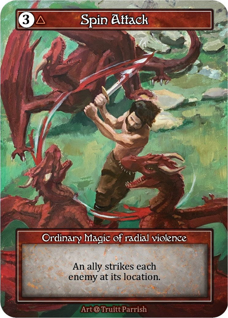 Image for Spin Attack (Foil) (Alpha) - Sorcery: Contested Realm