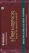 Image for Universes Beyond: The Lord of the Rings: Tales of Middle-earth - Realms & Relics Box Topper Pack - Magic: The Gathering