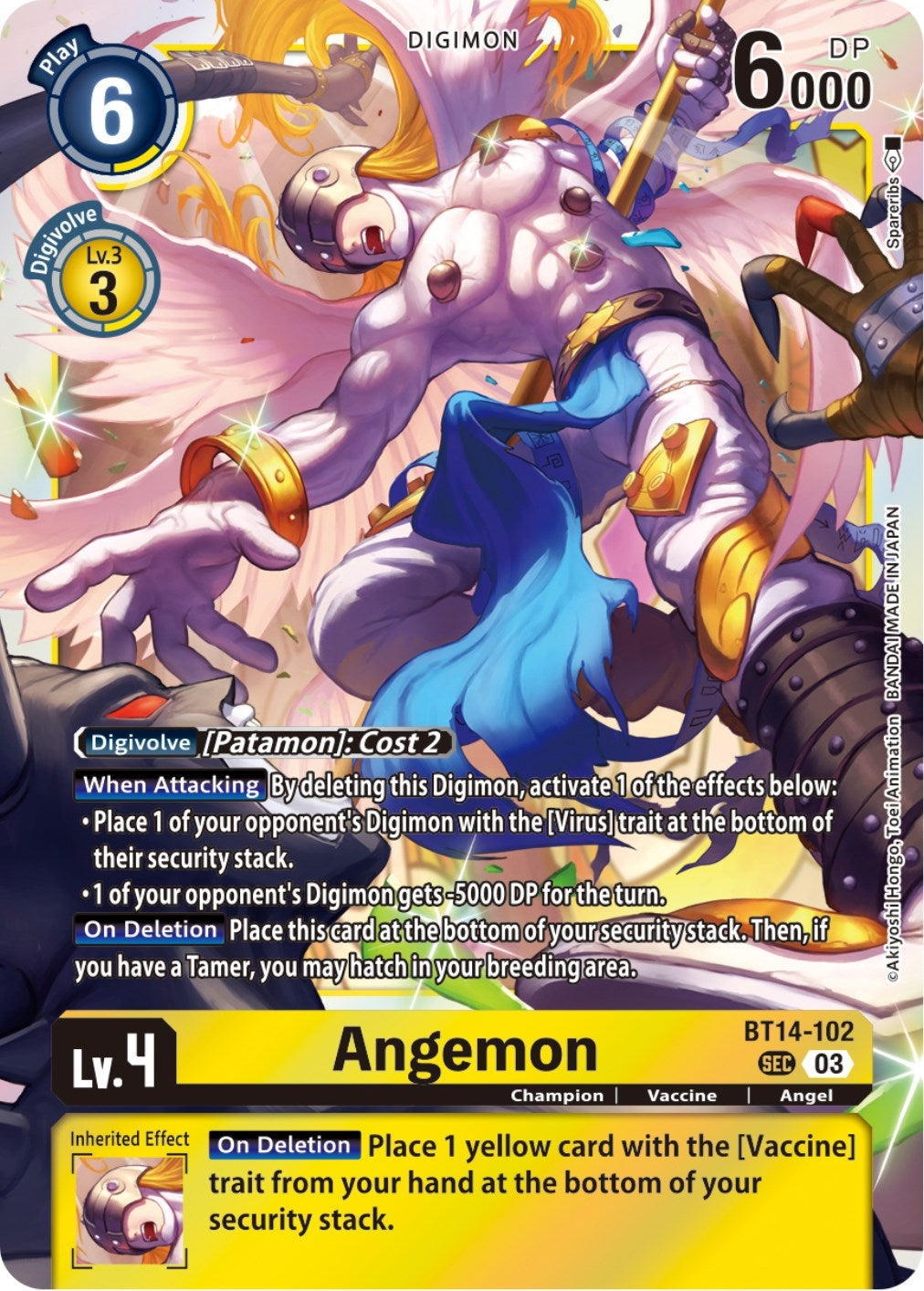 Image for Angemon (BT14) (14102)