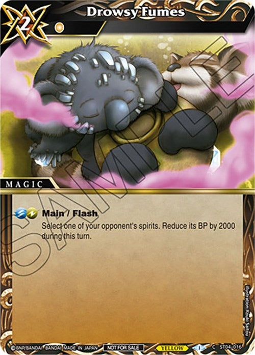 Image for Drowsy Fumes (Sealed Event Promotion Pack) (Battle Spirits Saga Promo Cards) (ST04-016) - Battle Spirits Saga