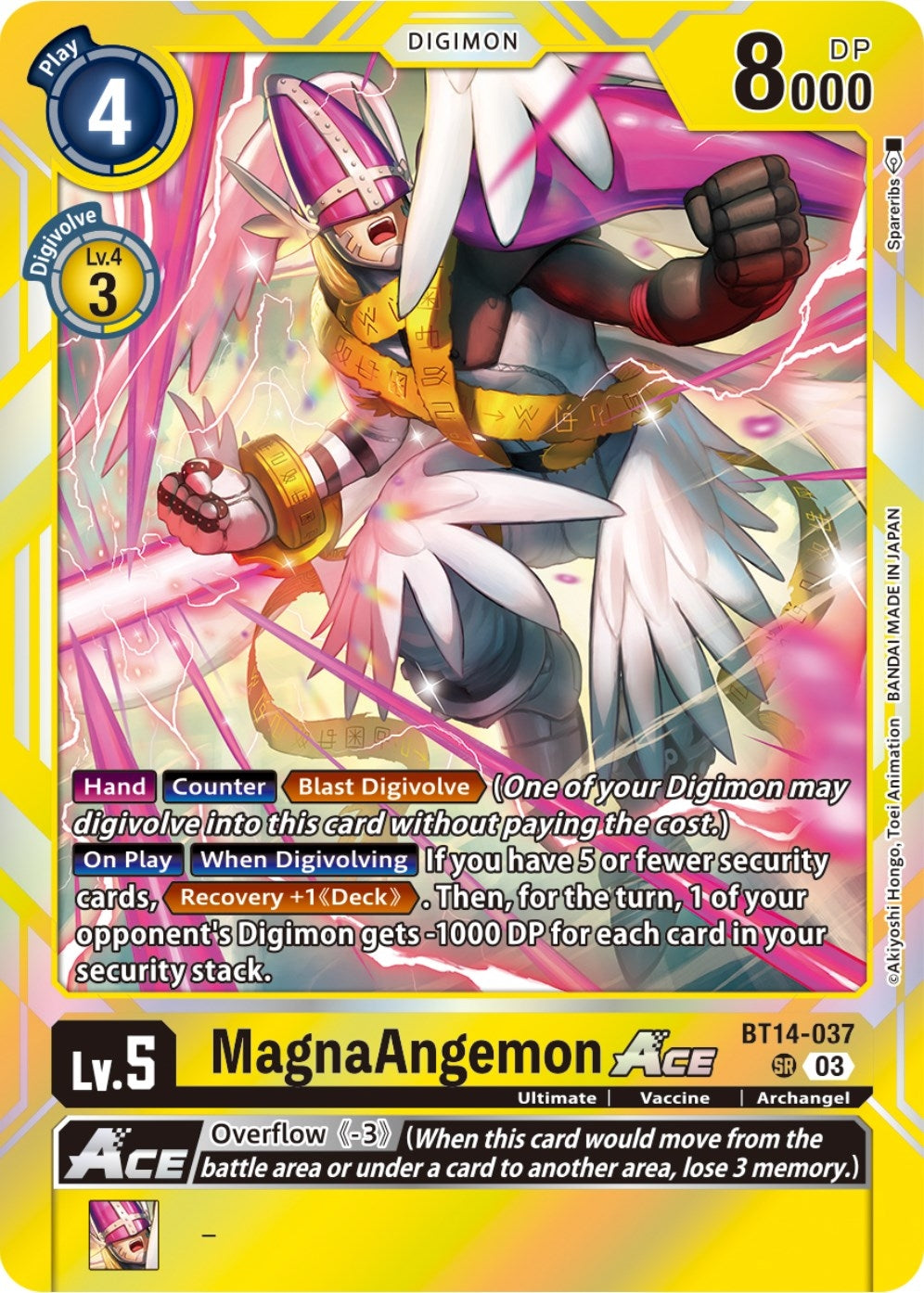 Image for MagnaAngemon ACE (BT14) (14037)