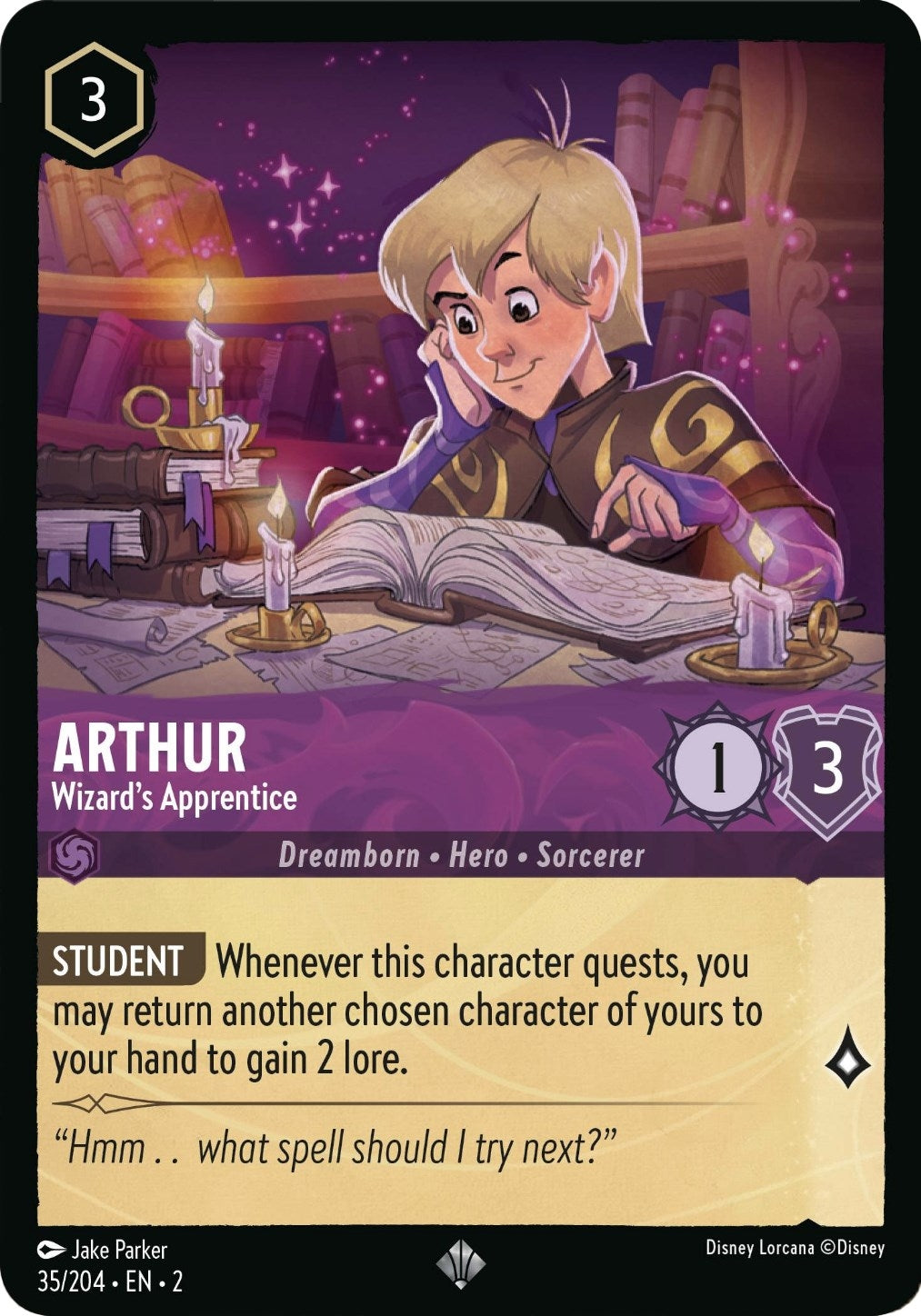 Image for Arthur - Wizard's Apprentice (2) (35)