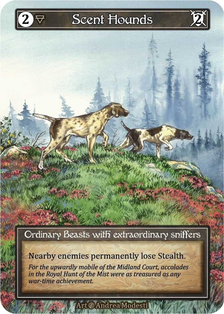 Image for Scent Hounds (Foil) (Beta) - Sorcery: Contested Realm