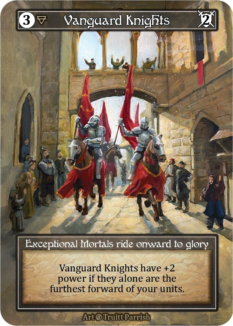 Image for Vanguard Knights (Foil) (Beta) - Sorcery: Contested Realm