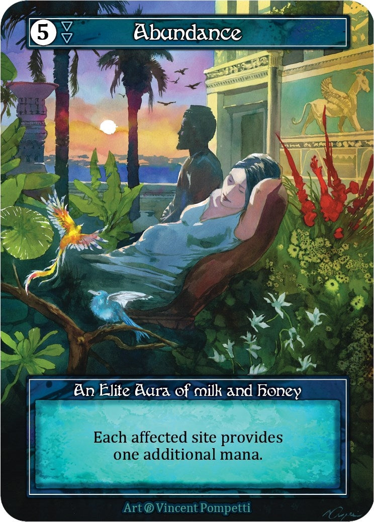Image for Abundance (Foil) (Beta) - Sorcery: Contested Realm