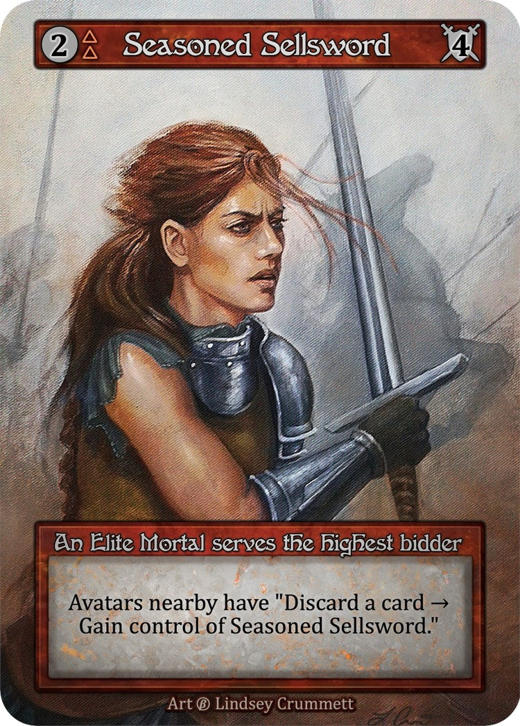 Image for Seasoned Sellsword (Beta) - Sorcery: Contested Realm