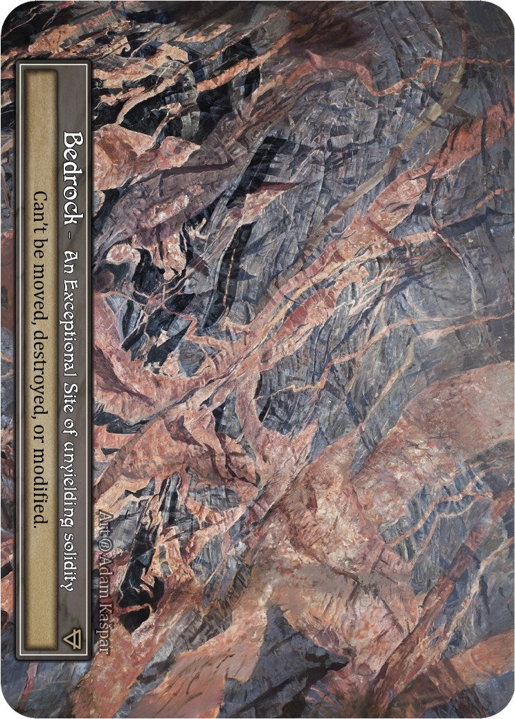 Image for Bedrock (Foil) (Beta) - Sorcery: Contested Realm