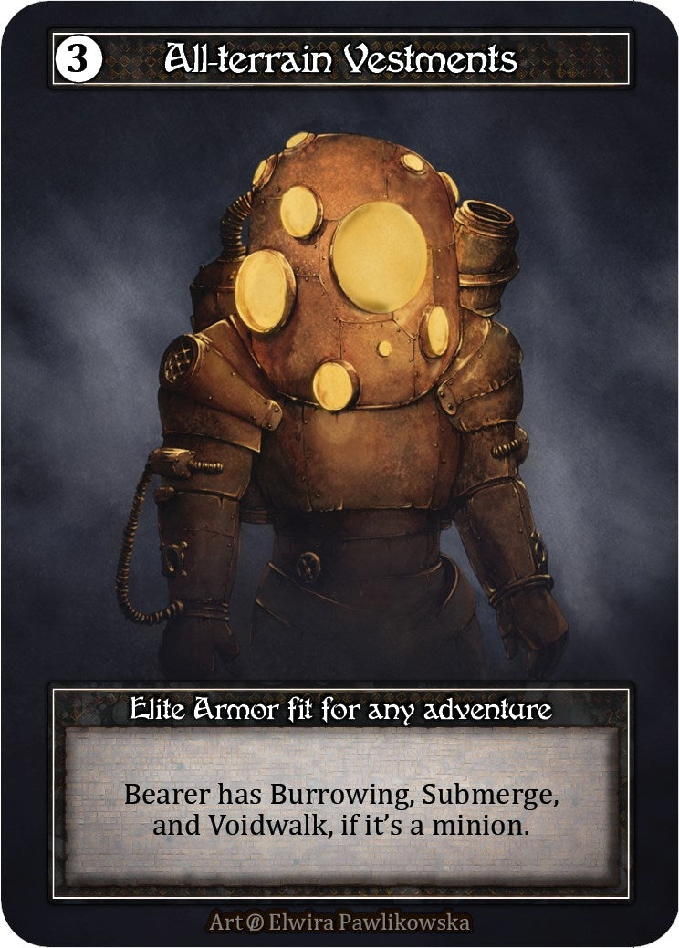 Image for All-terrain Vestments (Foil) (Beta) - Sorcery: Contested Realm