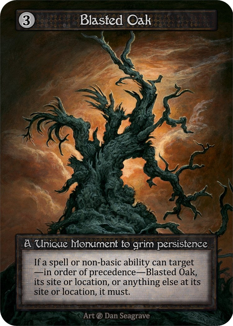 Image for Blasted Oak (Beta) - Sorcery: Contested Realm