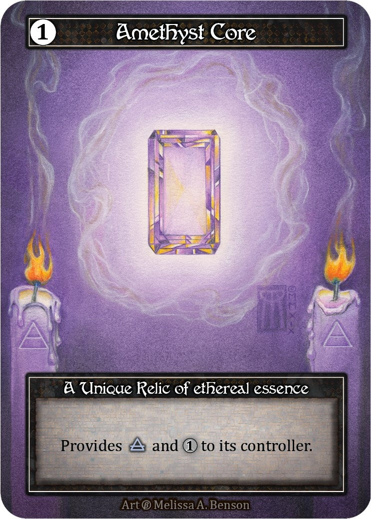 Image for Amethyst Core (Foil) (Beta) - Sorcery: Contested Realm