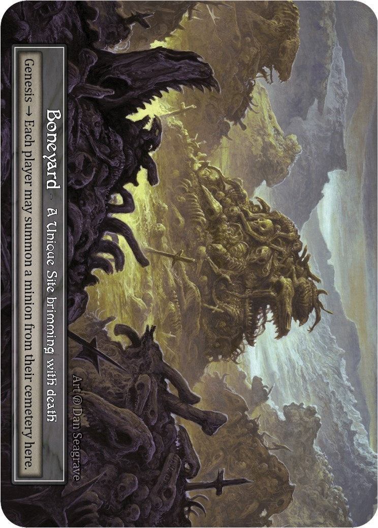 Image for Boneyard (Foil) (Beta) - Sorcery: Contested Realm