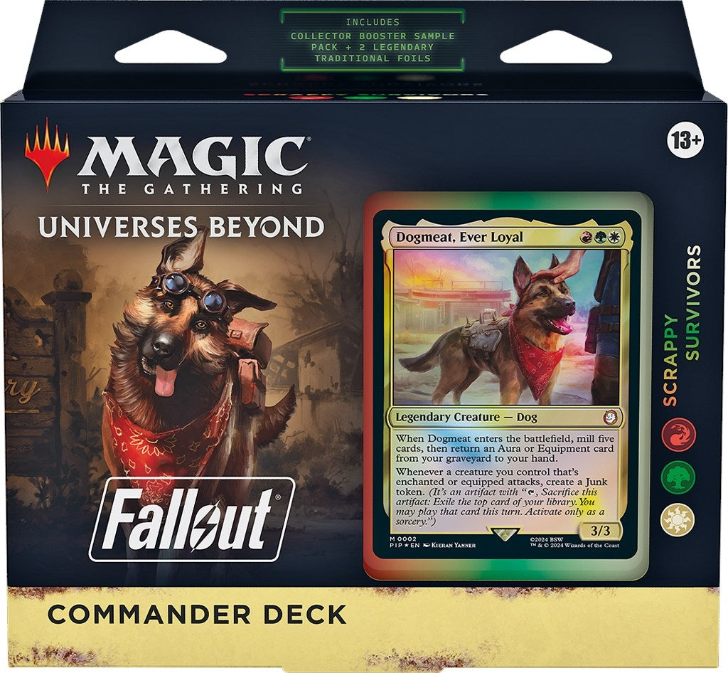 Image for Universes Beyond: Fallout - Scrappy Survivors Commander Deck - Magic: The Gathering