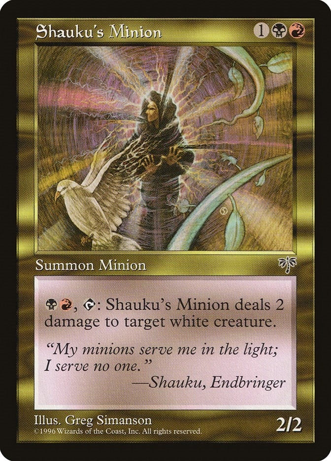 Image for Shauku's Minion (Mirage) - Magic: The Gathering