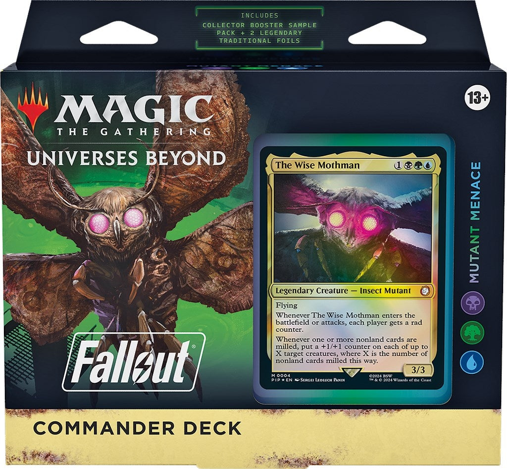 Image for Universes Beyond: Fallout - Mutant Menace Commander Deck - Magic: The Gathering
