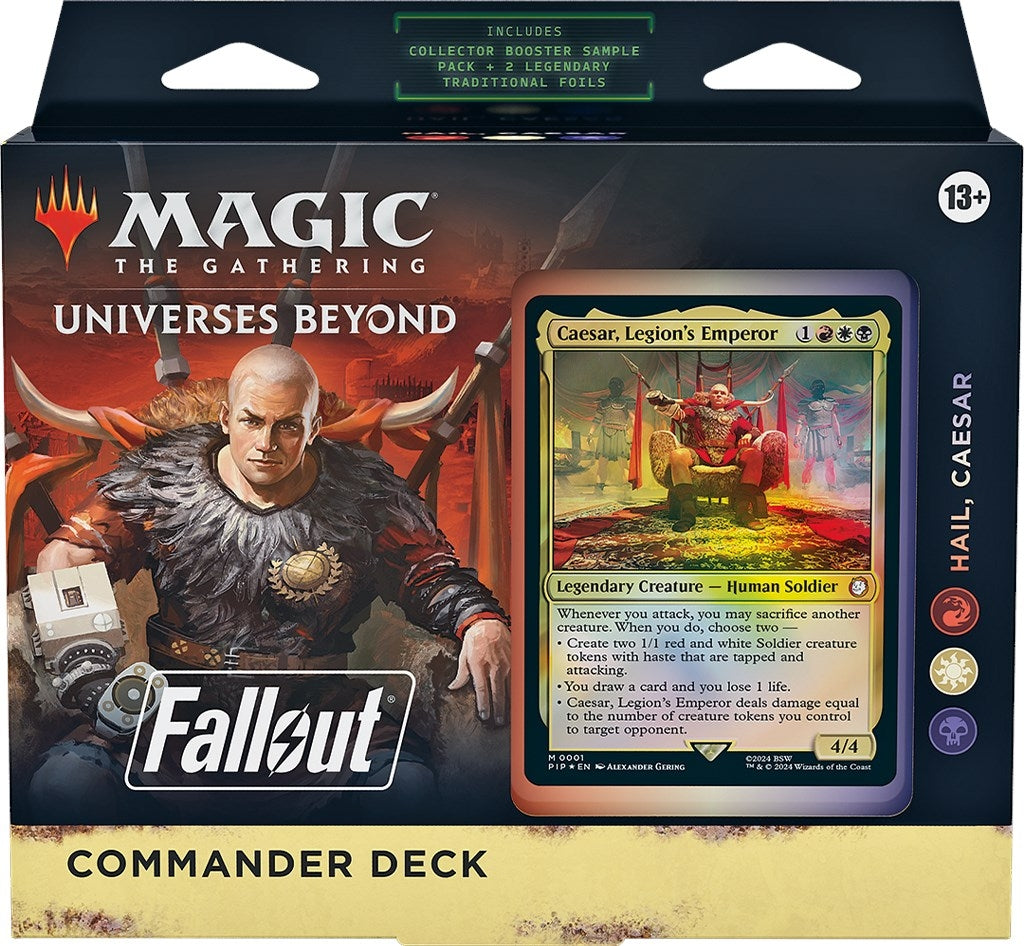 Image for Universes Beyond: Fallout - Hail, Caesar Commander Deck - Magic: The Gathering