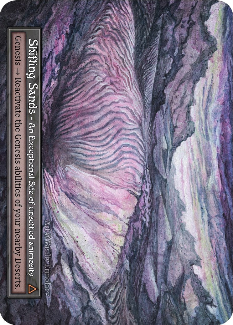 Image for Shifting Sands (Foil) (Beta) - Sorcery: Contested Realm