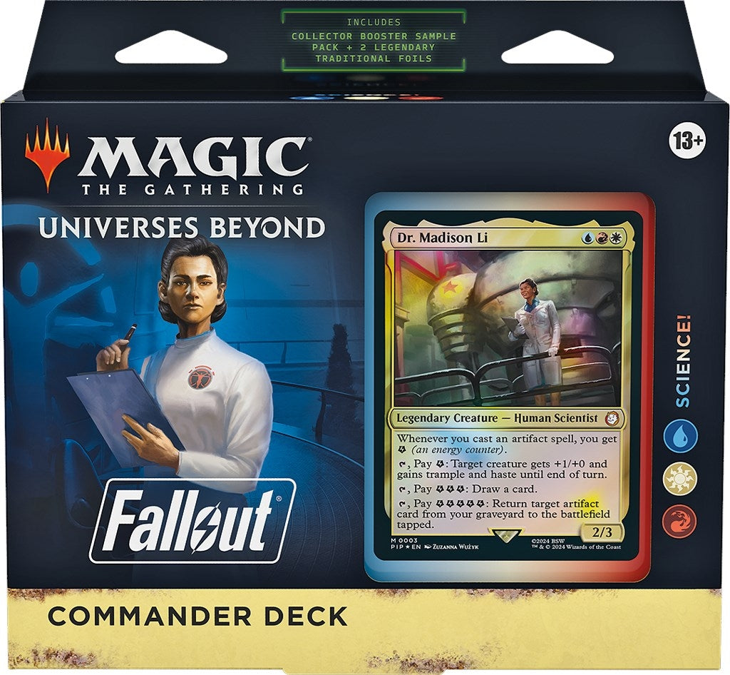 Image for Universes Beyond: Fallout - Science! Commander Deck - Magic: The Gathering