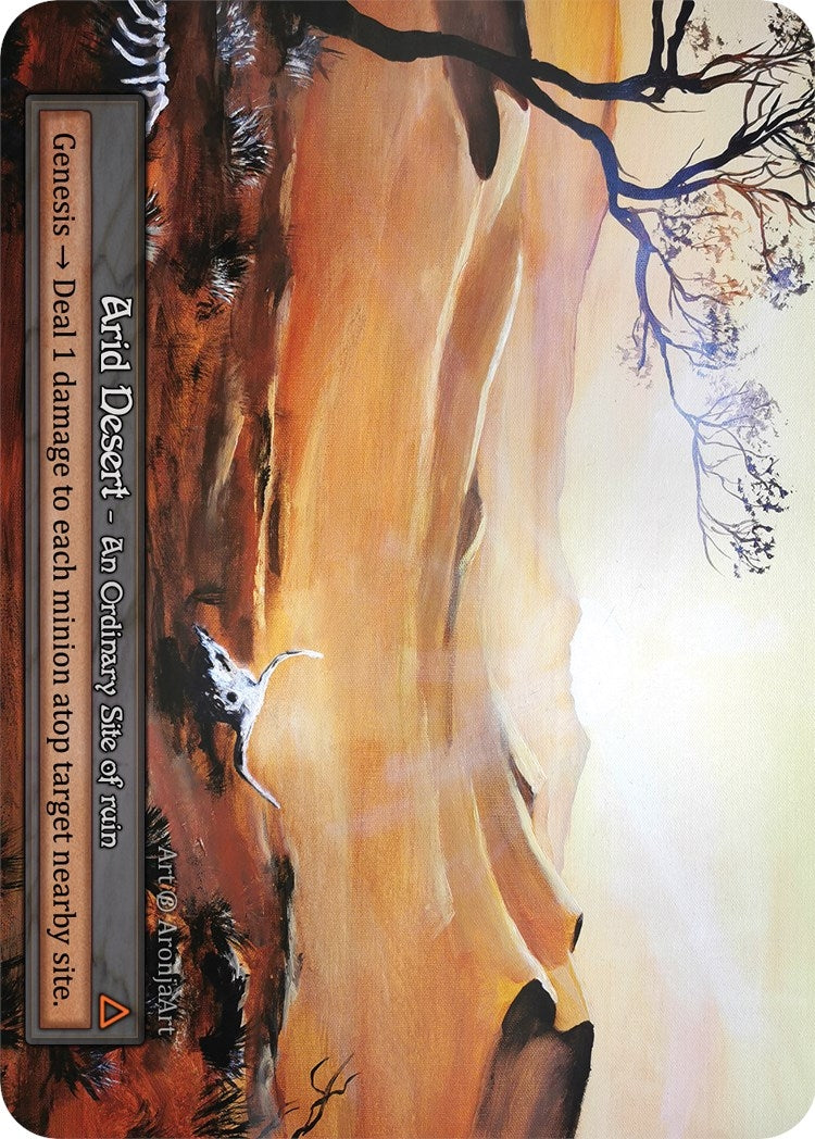 Image for Arid Desert (Beta) - Sorcery: Contested Realm