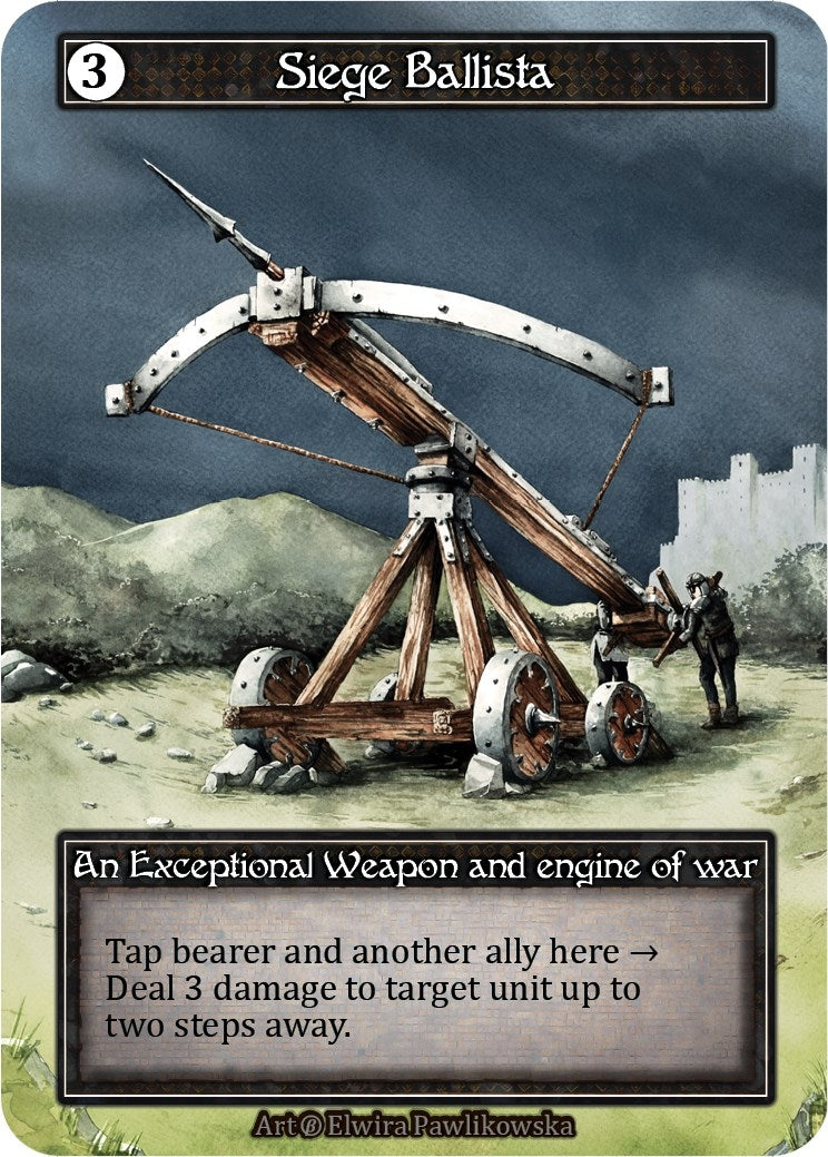 Image for Siege Ballista (Foil) (Beta) - Sorcery: Contested Realm