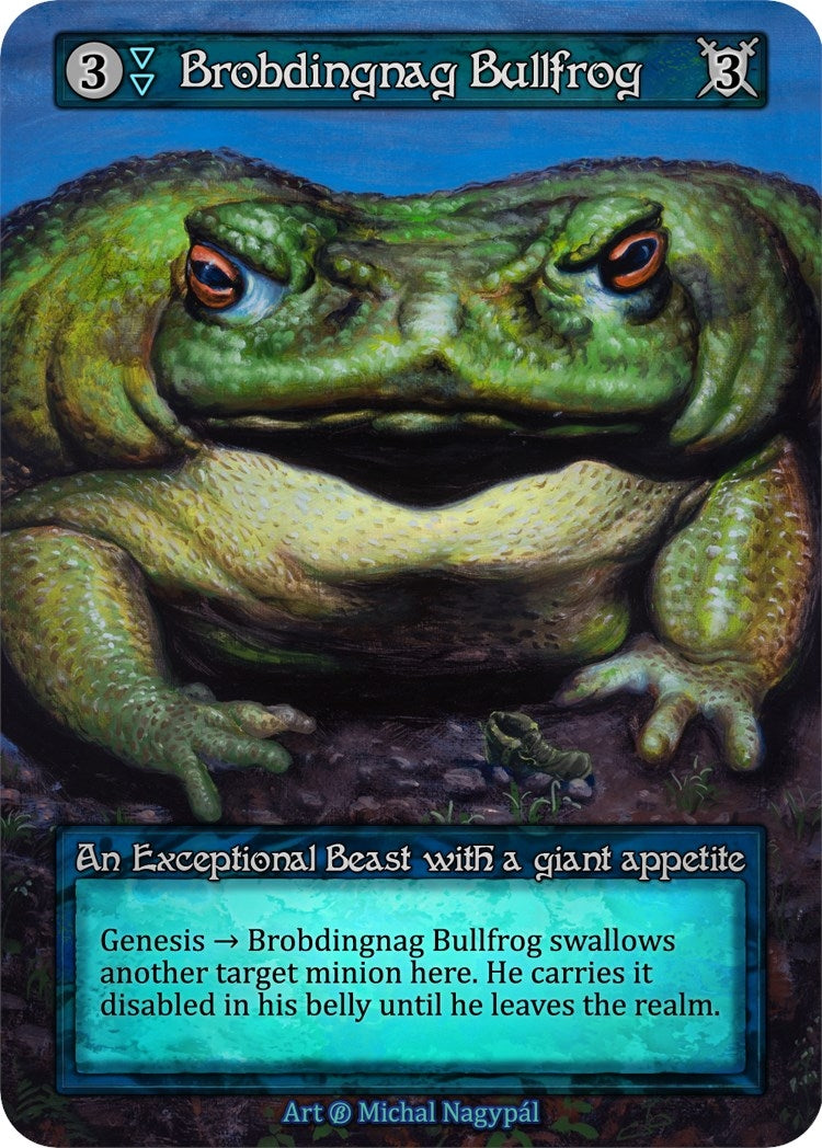 Image for Brobdingnag Bullfrog (Beta) - Sorcery: Contested Realm