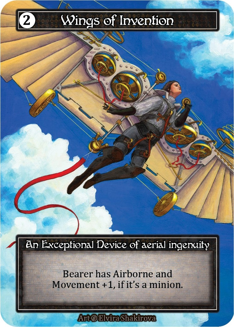 Image for Wings of Invention (Foil) (Beta) - Sorcery: Contested Realm