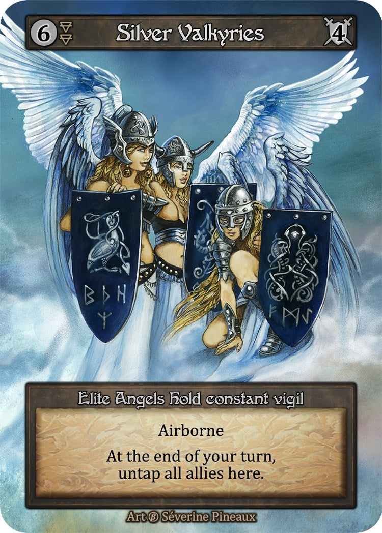 Image for Silver Valkyries (Beta) - Sorcery: Contested Realm