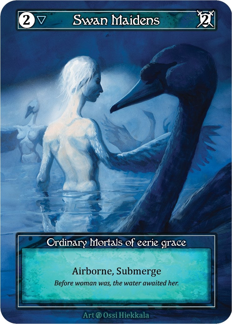 Image for Swan Maidens (Foil) (Beta) - Sorcery: Contested Realm