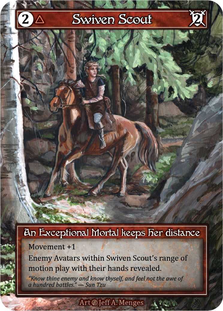 Image for Swiven Scout (Foil) (Beta) - Sorcery: Contested Realm