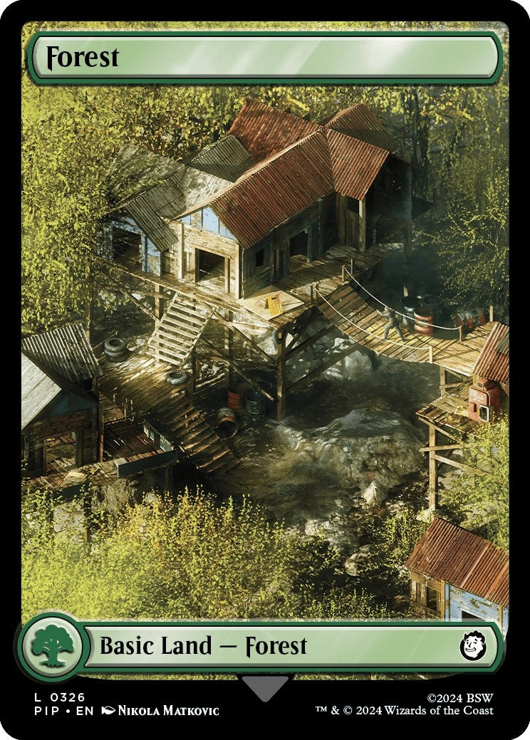 Image for Forest (0326) (Universes Beyond: Fallout) (326) - Magic: The Gathering