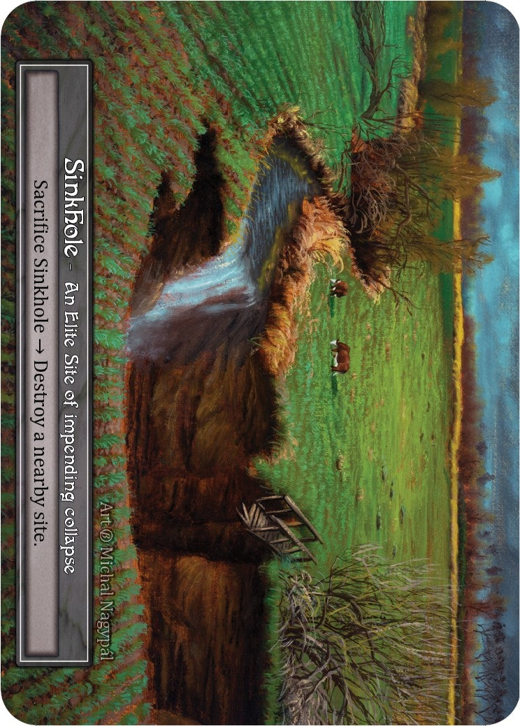 Image for Sinkhole (Foil) (Beta) - Sorcery: Contested Realm