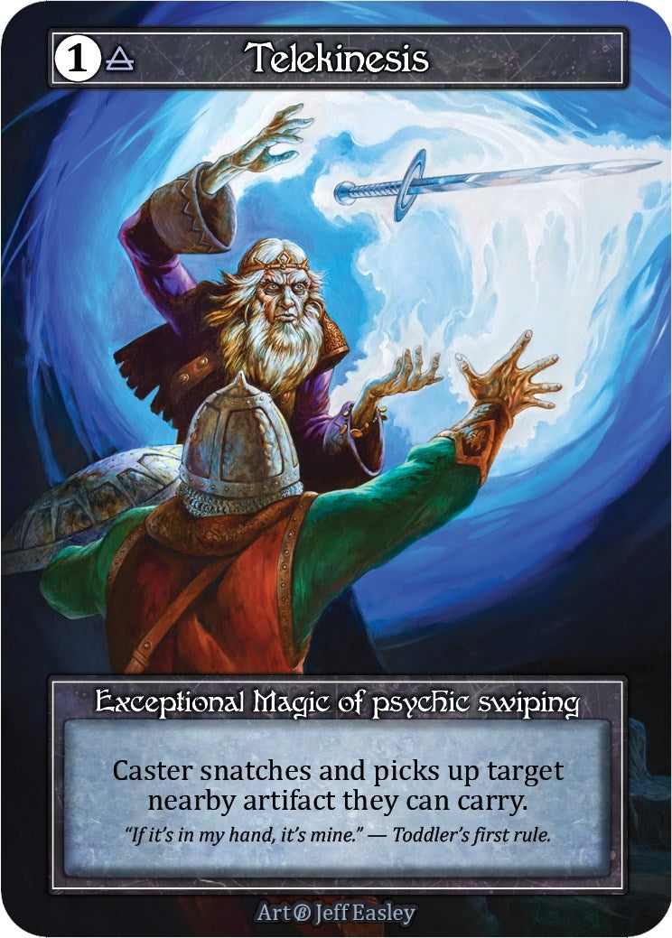 Image for Telekinesis (Foil) (Beta) - Sorcery: Contested Realm