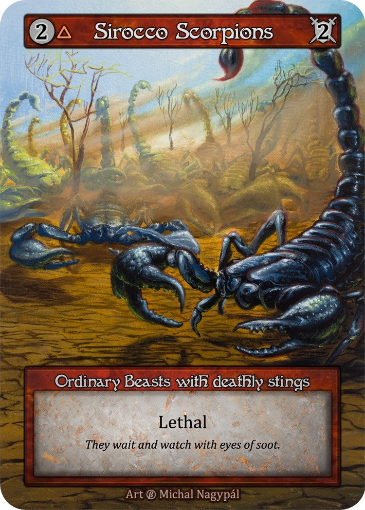 Image for Sirocco Scorpions (Beta) - Sorcery: Contested Realm