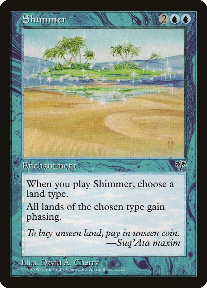 Image for Shimmer (Mirage) - Magic: The Gathering