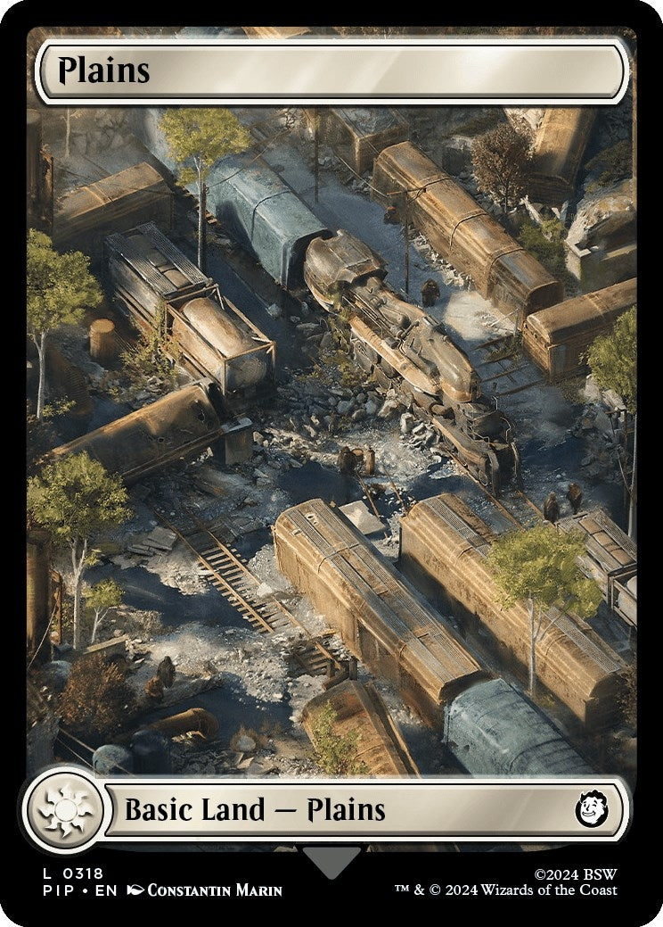 Image for Plains (0318) (Universes Beyond: Fallout) (318) - Magic: The Gathering