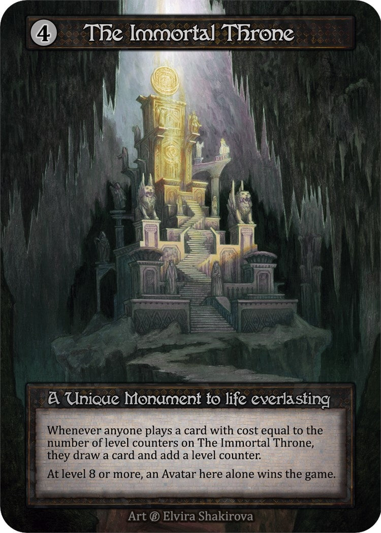 Image for The Immortal Throne (Beta) - Sorcery: Contested Realm