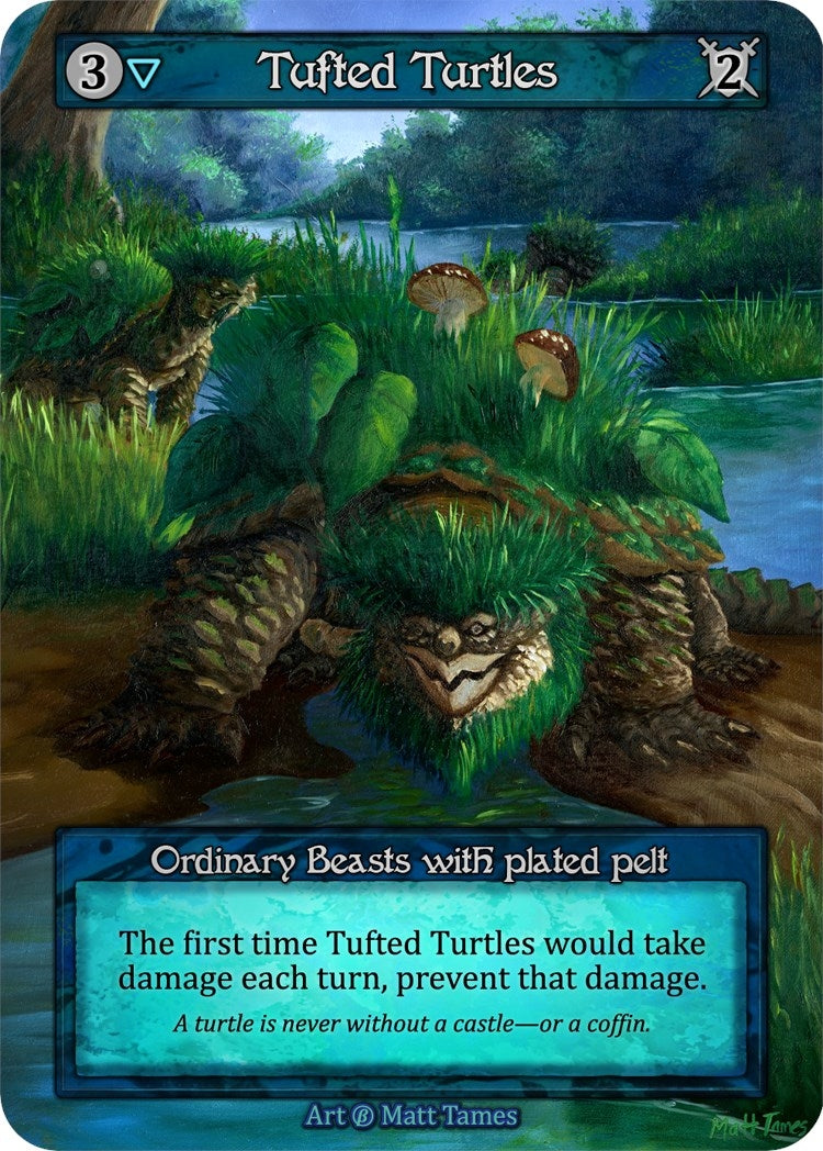 Image for Tufted Turtles (Beta) - Sorcery: Contested Realm