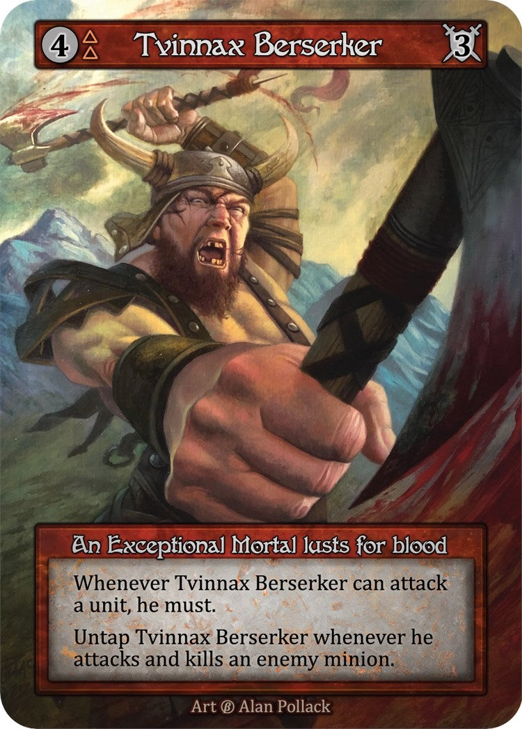 Image for Tvinnax Berserker (Beta) - Sorcery: Contested Realm