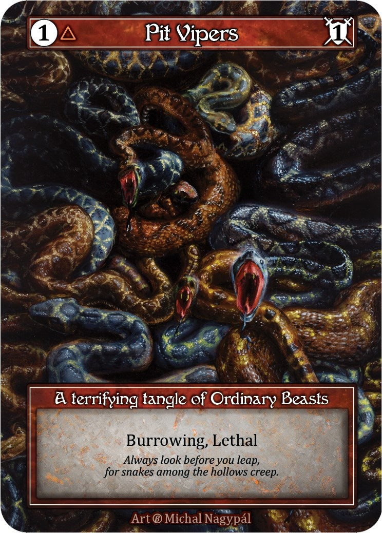 Image for Pit Vipers (Foil) (Beta) - Sorcery: Contested Realm