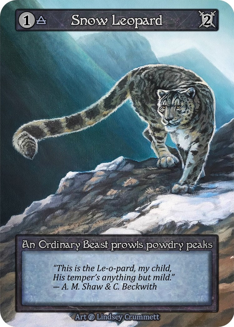 Image for Snow Leopard (Beta) - Sorcery: Contested Realm