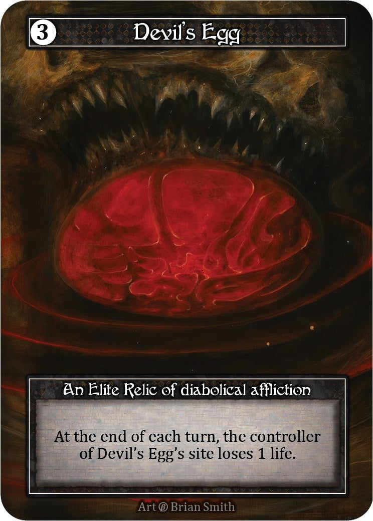 Image for Devil's Egg (Foil) (Beta) - Sorcery: Contested Realm